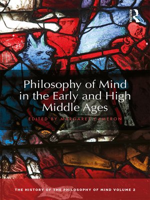cover image of Philosophy of Mind in the Early and High Middle Ages